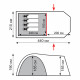 Палатка кемпинговая Totem Catawba 4 V2