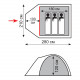Палатка туристическая Totem Indi 3 V2