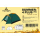 Палатка туристическая Totem Summer 4 Plus V2