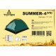 Палатка туристическая Totem Summer 4 V2