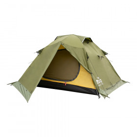 Палатка экспедиционная Tramp Peak 3 V2 Green