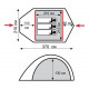 Палатка туристическая Tramp Stalker 3 V2